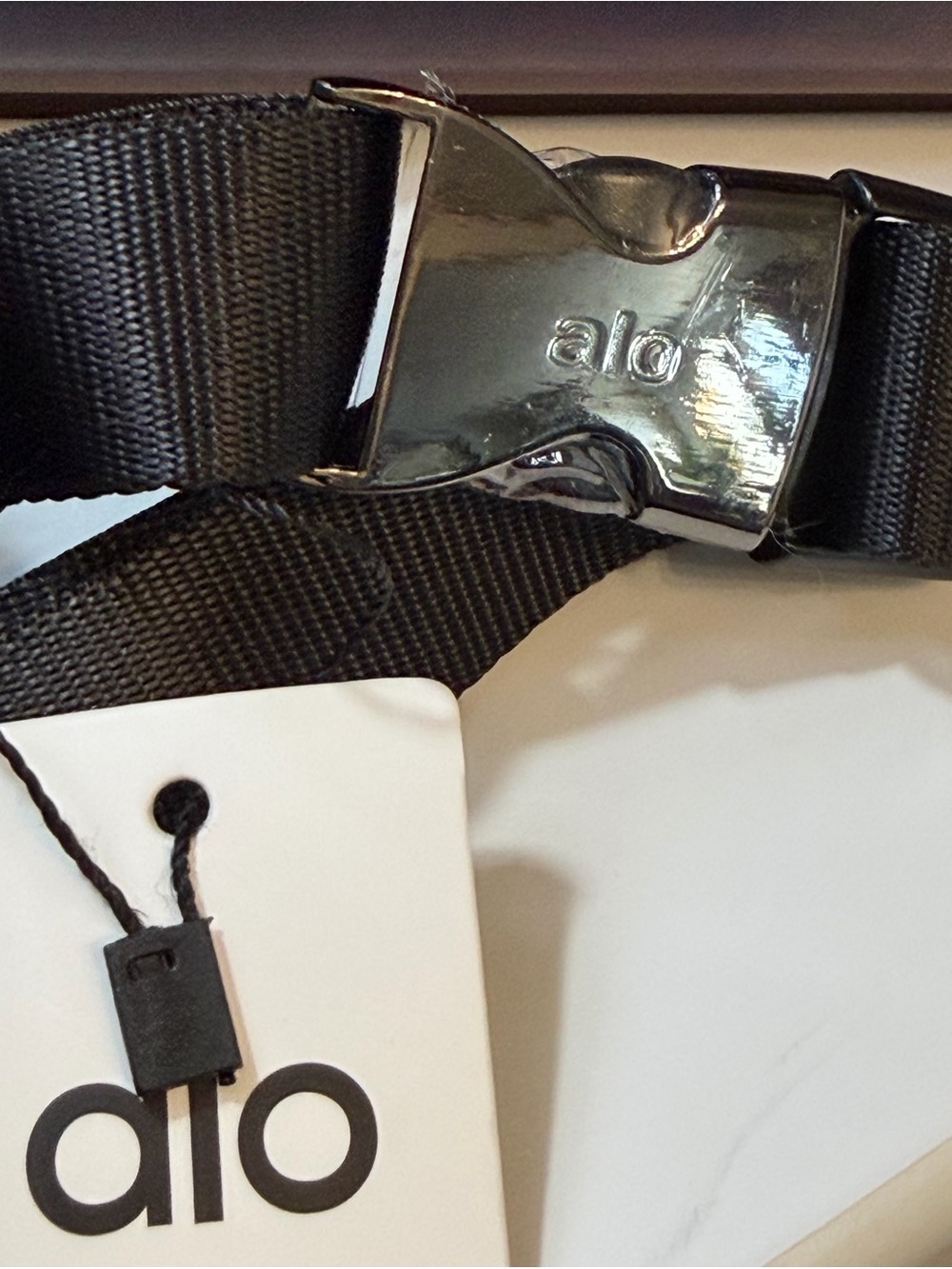 ALO Yoga Black Crossbody Fanny Pack - Picture 14 of 16